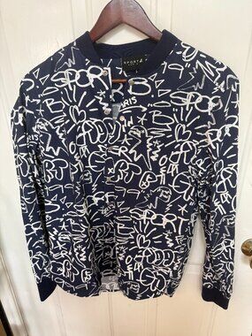 SPORT b. by agnès b. Graffiti All-Over Print Jacket – Like New